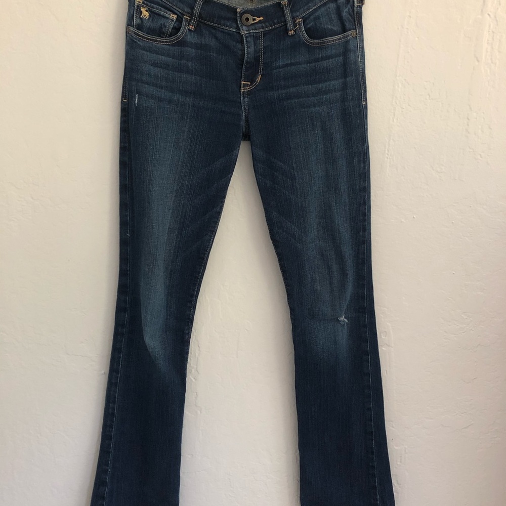 abercrombie kids Dark Wash Bootcut Jeans